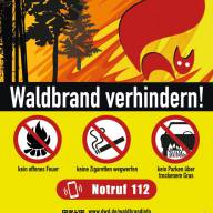 Waldbrand verhindern!